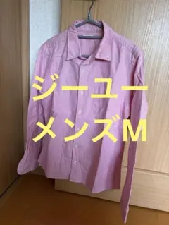 Mサイズ　ピンク オックスフォード ボタンダウンシャツ