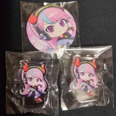 【CR】① 缶バッジ アクリルスタンド Selly セット