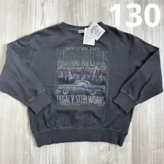 【車】130 新品未使用　しまむら　AMBERROAR キッズ　トレーナー