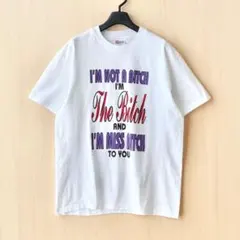 90s メキシコ製 半袖プリントTシャツ メッセージ ルール シングル 