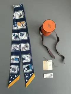 【新品】HERMES ツイリーパンタン・シティ　Pantin City 2023年 秋冬 HERMES エルメス スカーフ ツイリー パンタンシティ