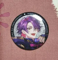 にじさんじ 8th Anniversary　グリッター　缶バッジ　渡会雲雀