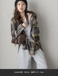 シュガービスケット ヴィンテージライクチェックシャツ La-gemme