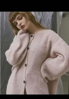 Happy John モヘアミックスカーディガン