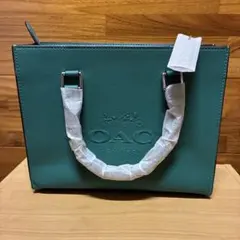 COACH ターコイズ ショルダーバッグ