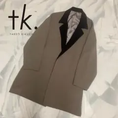TK.TAKEO KIKUCHI　シャツコート　ベージュ　Lサイズ