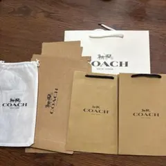 COACH 紙袋と不織布袋 セット