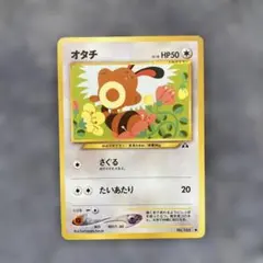 オタチ 旧裏面 ポケモンカード