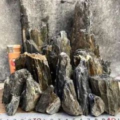 アクアリウム 渓谷石セット⑤★清流石 青龍石 水槽レイアウト メダカ 熱帯魚