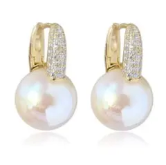 ピアス パールピアス レディース 人気 金属アレルギー対応 18金 k18❤︎