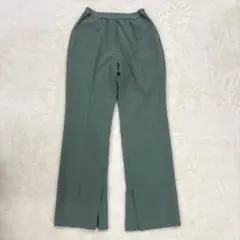 Mila Owen カジュアルパンツ グリーン サイズ0 ウエストゴム（b1