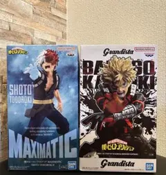 僕のヒーローアカデミア 轟焦凍/爆豪勝己フィギュア2体セット まとめ売り