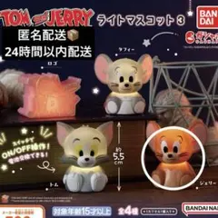 TOM and JERRY ライトマスコット 3