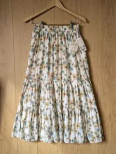 ユニクロ ポールアンドジョー　ロングスカート 花柄ロングスカート Mサイズ