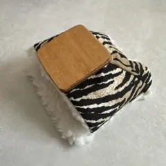 もちマス用　おひとりさまこたつ　ヒョウ柄