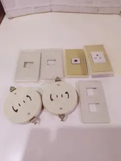電気スイッチプレート 7個セット