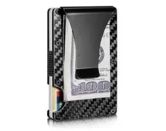 ポップアップ クレジットカードケース スキミング防止 磁気防止 スライド式