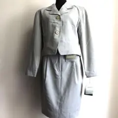 VEUVEVIVE スーツ 衿取り外し可能 グレー系 新品未使用 セットアップ