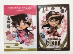 名探偵 コナン 大阪城本陣 2025 購入 特典 クリアフィルム 毛利蘭 2種