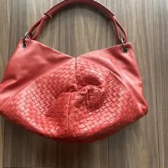 ボッテガヴェネタ ホーボー イントレチャート ハンドバッグ ボルドー