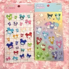 TWICELOVELYZ サンリオキャラクターズ 透明シートシール