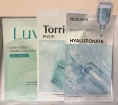 【新品】フェイスパック3点セット MEDIHEAL Torriden Luvum