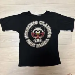 ヒステリックミニ パンダ Tシャツ ブラック90 ヒスミニ - メルカリ