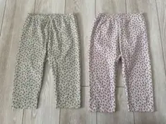 UNIQLO ユニクロ　7分丈　エアリズムレギンスパンツ2枚セット　110cm