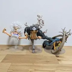 一番くじ ワンピース フィギュア3体セット ニカルフィ くま クロコダイル