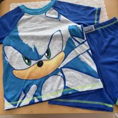 ソニック　SONIC THE HEDGEHOG パジャマ 130 青　ブルー
