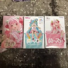 初音ミクぬーどるストッパー3種セット