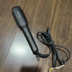 SALONIA ブラシヘアアイロン SL-012BKS ブラック