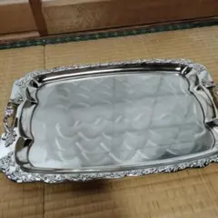 アンティーク調 シルバーカラー トレーのサムネイル