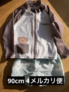 水着セット(ラッシュガード、スイムパンツ) 80〜90cm ZARA、boris