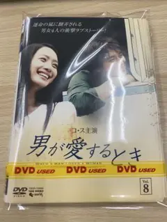 DVD 韓流ドラマ 男が愛するとき　８巻セット