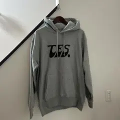 TES グレー パーカー X-LARGE