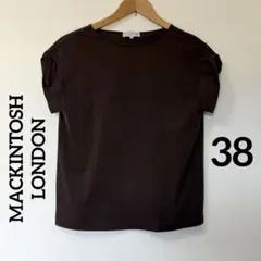 MACKINTOSH LONDON 袖タックカットソー　38 ブラウンのサムネイル