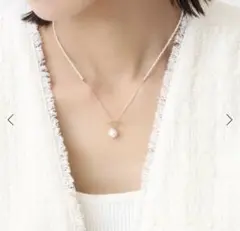 Lilias シードパールチェーンネックレス K10ゴールドのサムネイル