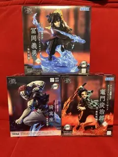 鬼滅の刃XrossLink フィギュア 3体セット