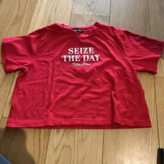 SISTER JENNI ロゴTシャツ レッド 140