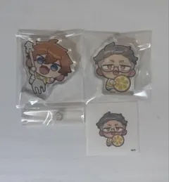 にじさんじ 北見遊征 舞元啓介 アクリルブロック アクリルパーツ ステッカー