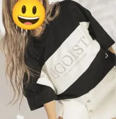 EGOIST（エゴイスト） EGOIST半袖スウェットトップス （BLACK）