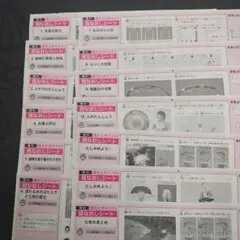 理科 見なおしシート 5年 青葉出版 学習教材　カラーテストのサムネイル