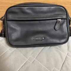 COACH ダークブラウン ショルダーバッグ