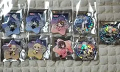 初音ミク　ホログラム缶バッジ　星型缶バッジ　9個セット