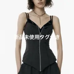 JOSEMOON ジョゼムーン PIGMENT SWEAT BUSTIER 38