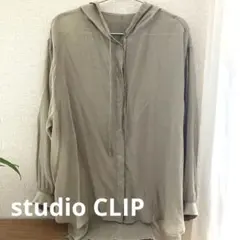 studio CLIP スタディオクリップ シアーパーカー ベージュのサムネイル