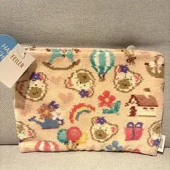 新品タグ付き フェイラー ポーチ リリアドリーミーハウス 母子手帳