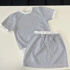 ［M］セットアップ　スカート　半袖　夏服