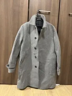 グレー チェスターコート